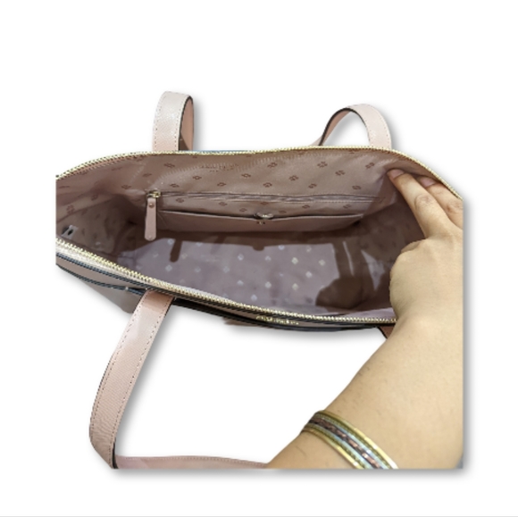 $460 Kate Spade NWT Pink Willow Large Tote Bag - Picture 6 of 7